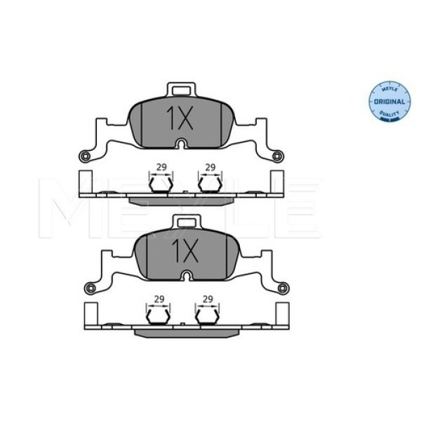 MEYLE 0252240216 FREN BALATASI VW A4 2015 > ON PR1LC 1LD 1LF 