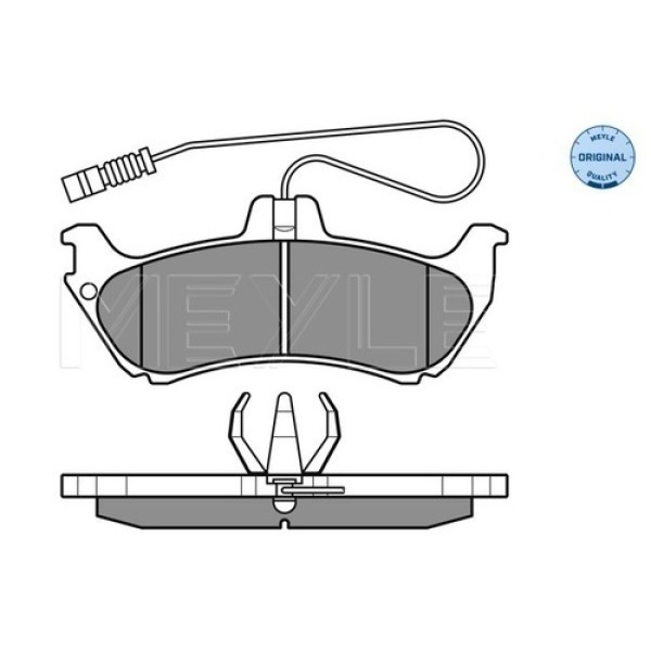 MEYLE 0252319017W FREN BALATASI ARKA FISLI 