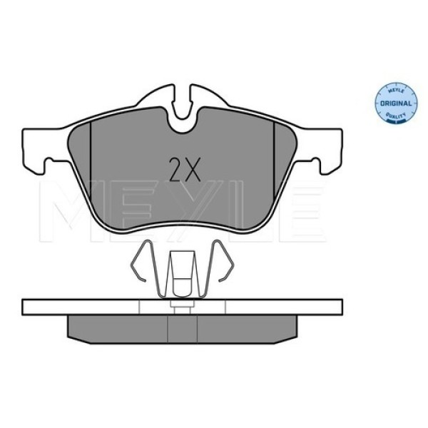 MEYLE 0252328118 FREN BALATASI ON R50 ON 