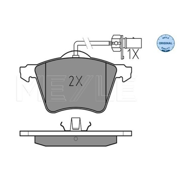 MEYLE 0252341819W FREN BALATASI ON-FISLI AUY-ASZ VW 