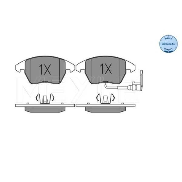 MEYLE 0252358720W FREN BALATASI ON FISLI GO TOU A3 SCI 