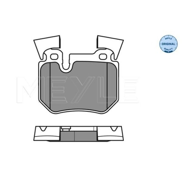 MEYLE 0252431517 FREN BALATASI ARKA E87-90 