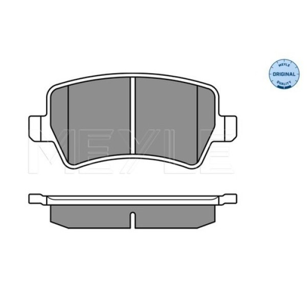 MEYLE 0252449617 FREN BALATASI ARKA LAND ROVER 