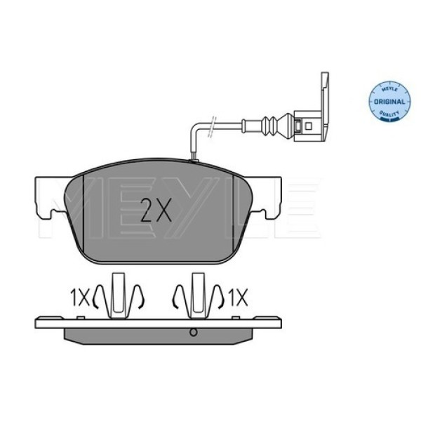 MEYLE 0252462318W FREN BALATASI ON FISLI TR 11> 