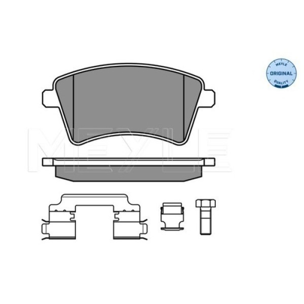 MEYLE 0252469317 FREN BALATASI ON CITAN MERCEDES 
