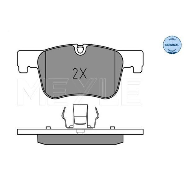 MEYLE 0252550618 FREN BALATASI ON F20-F30-F25 ON KUCUK 