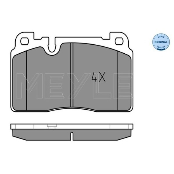 MEYLE 0252564316 FREN BALATASI ON GDB2022 VW Q5 2012> 