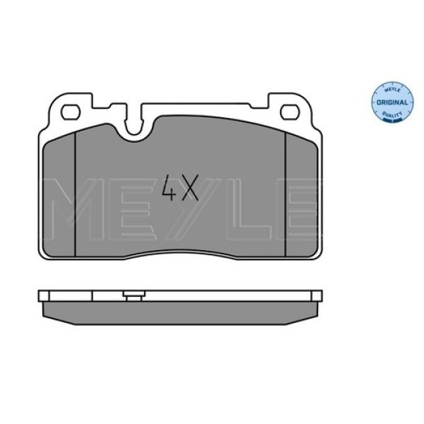 MEYLE 0252564317 FREN BALATASI ON VW A6 A7 A5 MACAN 2012> 