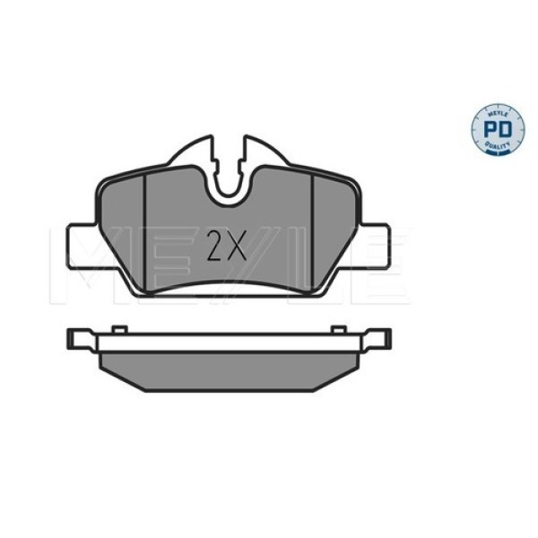 MEYLE 0252598016PD FREN BALATASI ARKA COOPER-S MINI 