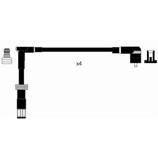 NGK 8597 BUJI KABLOSU ALFA 156 166 GTV SPIDER 145 1.4IE TS 2.0 TS 1995-2001 146 1.4IE TS 2.0 TS 1995-2 