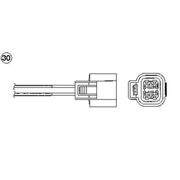 NGK 90830 OZA692-EE3 OKSIJEN SENSORU 