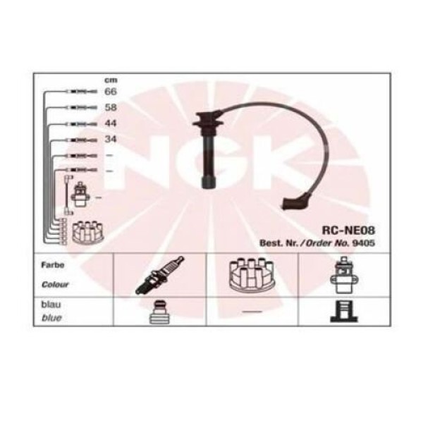 NGK 9405 RC-NE08 BUJI KABLOSU NISSAN ALMERA 1.4-1.6 