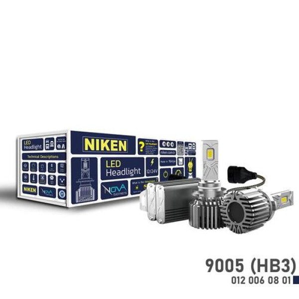 NIKEN 0120060801 LED XENON NOVA SERISI 9005 HB3 90W 