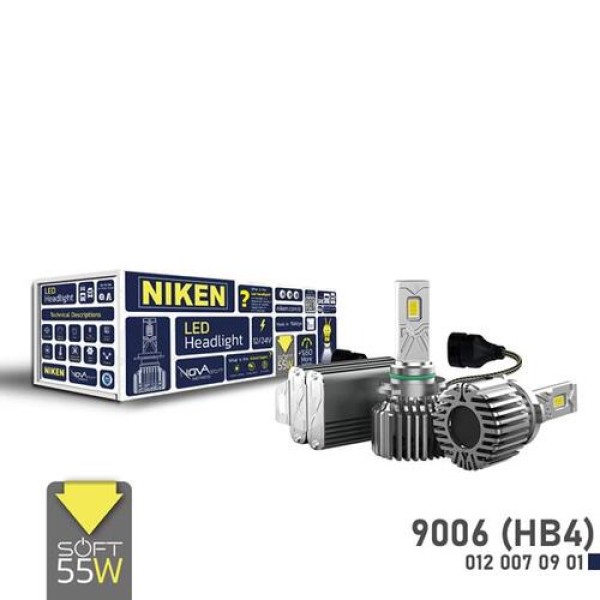 NIKEN 0120070901 LED XENON NOVA SOFT SERISI 9006 HB4 55W 