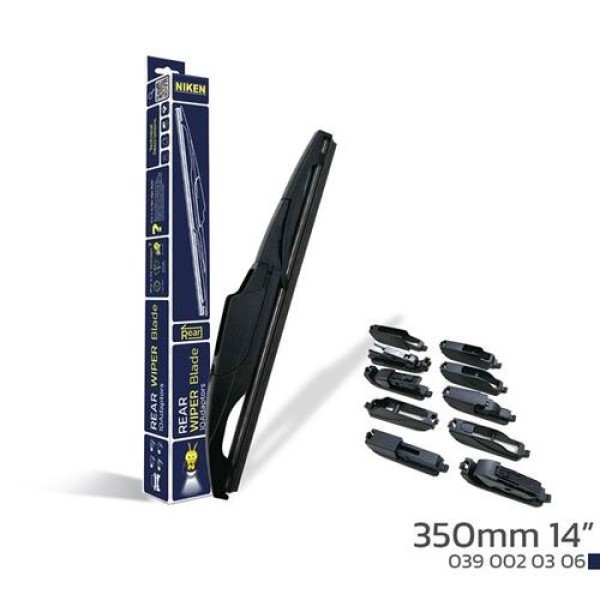 NIKEN 0390020306 NIKEN 350MM 14 10 APARATLI ARKA SILECEK SUPURGESI 