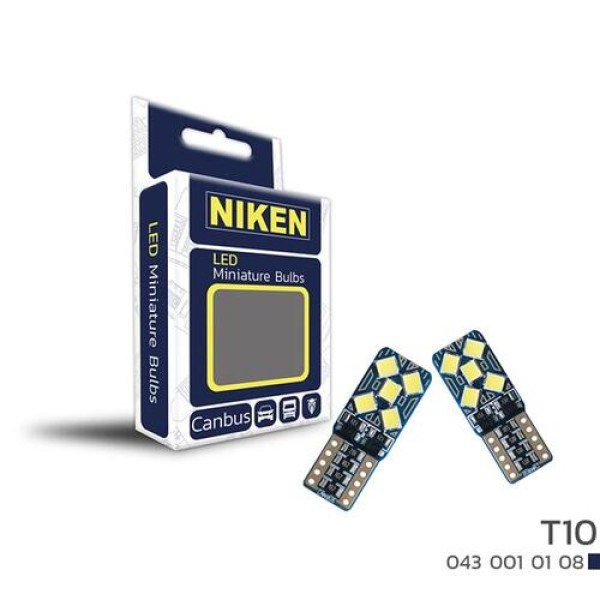 NIKEN 0430010108 LED AMPUL T10 CANBUS PARK LEDI 10 LEDLI 12V 