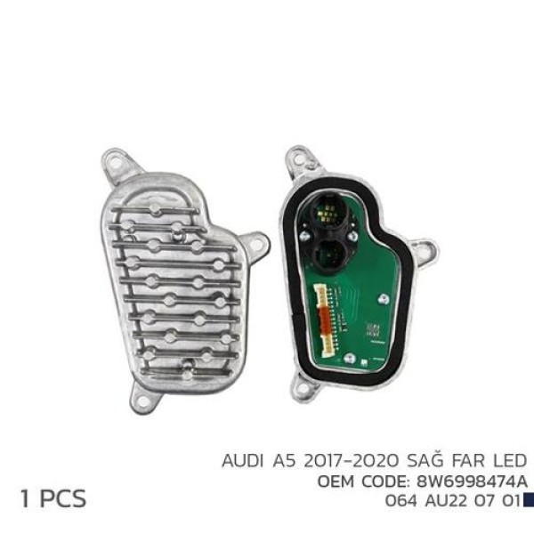 NIKEN 064AU220701 AUDI A5 2017-2020 SAG FAR LED MODUL 8W6998474A 