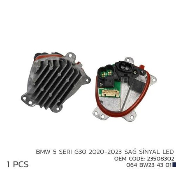 NIKEN 064BW234301 BMW 5 G30 2020-2023 SAG SINYAL LED MODUL 23508302 