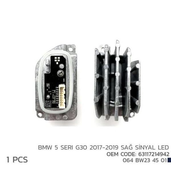 NIKEN 064BW234501 BMW 5 G30 2017-2019 SAG SINYL LED MODL 63117214942 