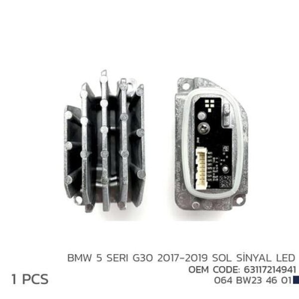 NIKEN 064BW234601 BMW 5 G30 2017-2019 SOL SINYL LED MODL 63117214941 