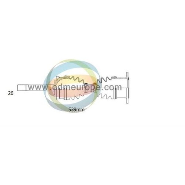 ODM SK88552 AKS KAFASI GRAND VITARA 98-05 2.0 