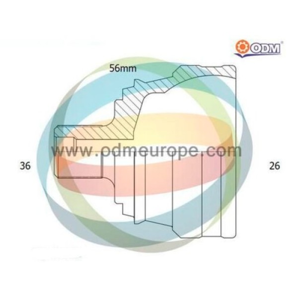 ODM VO11019A AKS KAFASI VOLVO XC60 DIS (36×27×56.5) SAG-SOL 