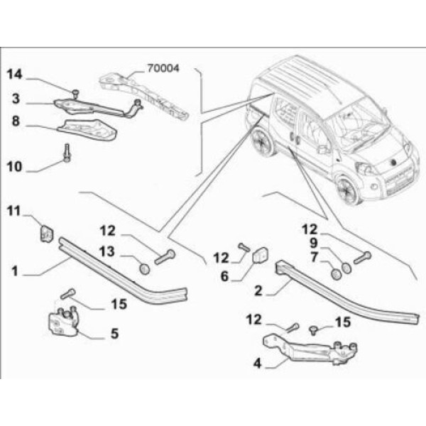 OPAR K05178411AD BRACKET FASCIA SUPPORT 