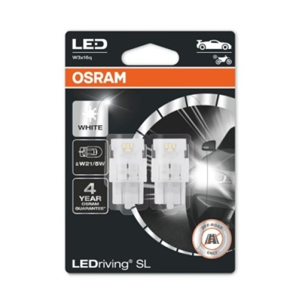 OSRAM 7515DWP2BL LED AMPUL MINYATUR 1.7W12VW3X16Q5XBLI2QR2B 