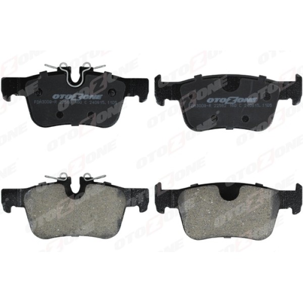 OTOZONE FDA3009R ARKA BALATA VOLVO S90 2.0D3 2.0D4 2.0D5 2.0T5 2.0T6 2016 V90 2016 XC60 17 V60 16 INC JANT 