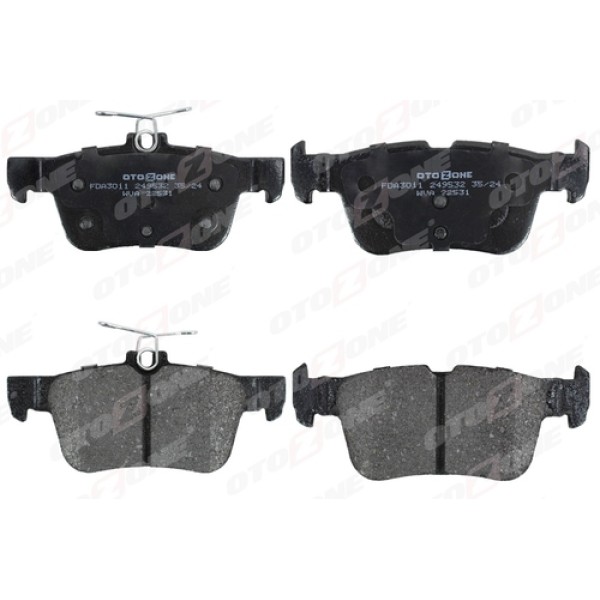 OTOZONE FDA3011 ARKA FREN BALATASI GALAXY III 15 MONDEO V 14 EDGE 15 19 FOCUS IV 17 KUGA III 19 