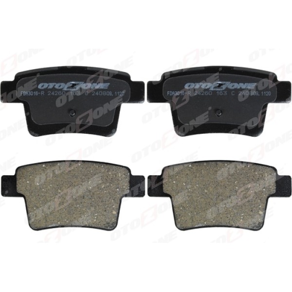 OTOZONE FDA3016R ARKA FREN BALATASI MONDEO III 04 07 JAGUAR X TYPE ESTATE 05 09 