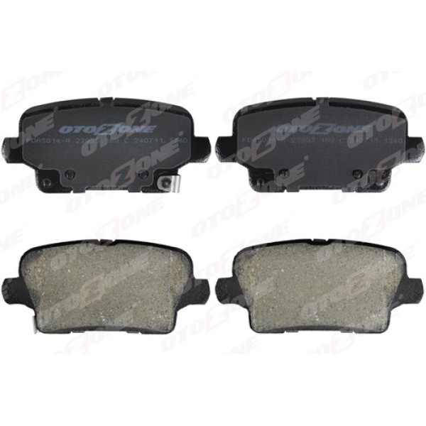 OTOZONE FDA5014R OPEL INSIGNIA B ARKA BALATA METAL INDIKATORLU 