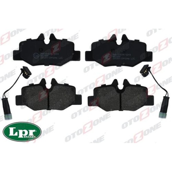 OTOZONE FDA6001 FREN BALATASI ARKA MERCEDES VITO W639 03 