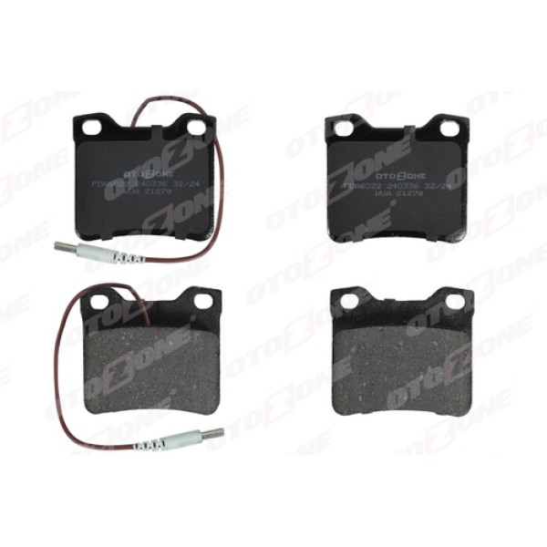 OTOZONE FDA6022 FREN BALATASI ARKA MERCEDES W638 B901 B902 . PEUGEOT 406 605 