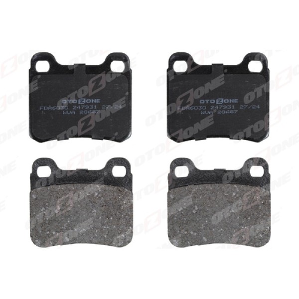 OTOZONE FDA6030 FREN BALATASI ARKA MERCEDES W201 83 93 