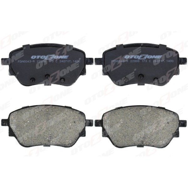 OTOZONE FDA6043R MERCEDES A-SERISI.CLA ARKA BALATA 