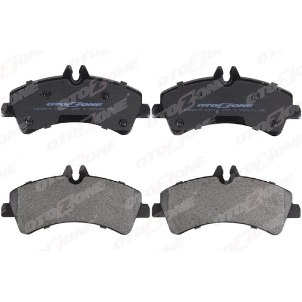 OTOZONE FDA7004R FREN BALATASI ARKA MERCEDES SPRINTER B906 06 . VW CRAFTER 30-35-50 CIFT TEKER 