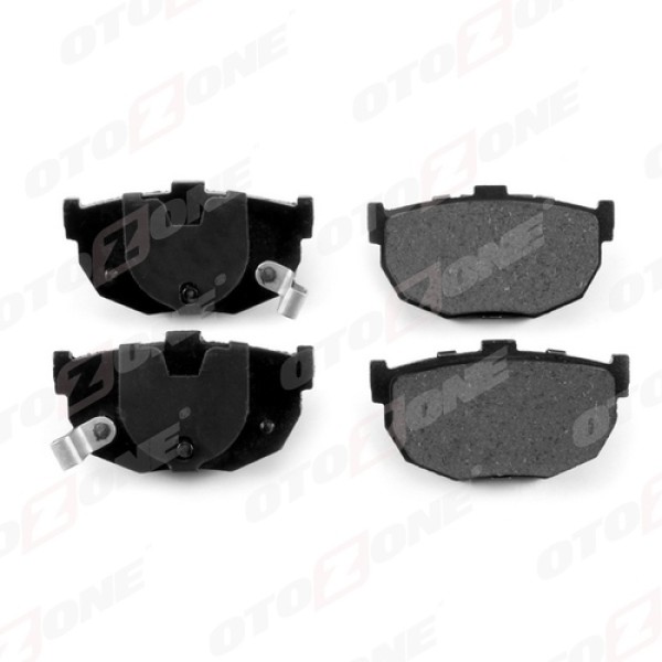 OTOZONE FDA8004R ARKA FREN BALATA HYUNDAI ELANTRA 1.6L G4ED 01-06 / COUPE 1.6L 96-02 / KIA CERATO 1.6L G4ED 04- 1.5 L D4FA CRDI 04-06 1.6L D4FB 07-10 2.0L D4EA DIZEL 04-06 