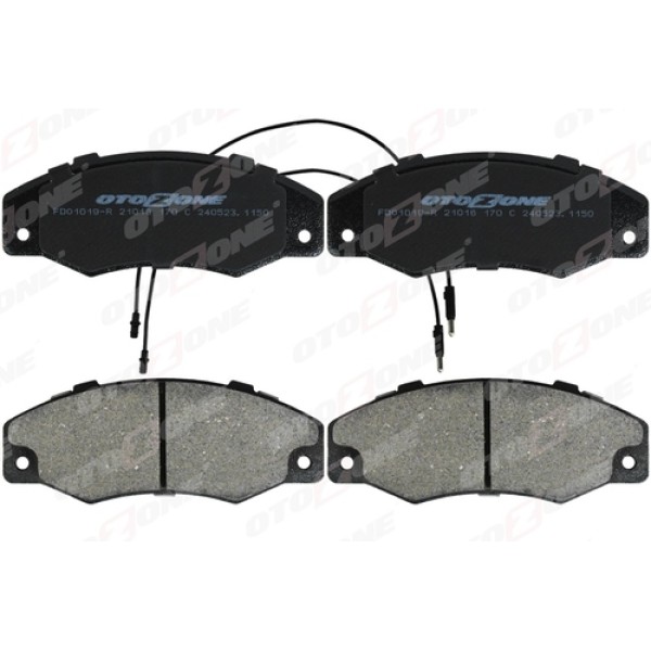 OTOZONE FDO1019R FREN BALATASI ON RENAULT R21-CONCORDE 86 96 FISLI 