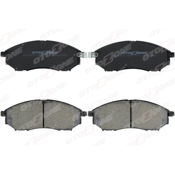 OTOZONE FDO1034R ON FREN BALATA NISSAN NAVARA 2.5L YD25DDTI D40 4X2 4X4 10- / PATHFINDER 2.5L YD25DDTI DCI R51 4X4 05- / MURANO 3.5L VQ35DE Z51 4X4 DCI 08- / RENAULT KOLEOS 08- 16 JANT 