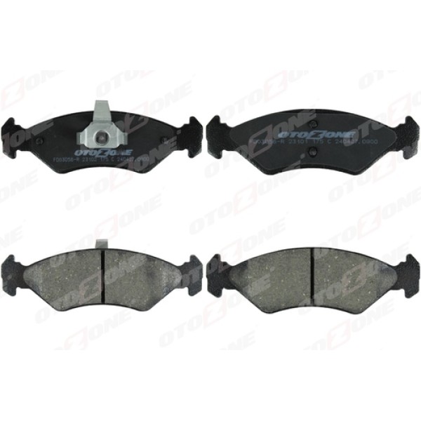 OTOZONE FDO3056R ON BALATA FIESTA1.0 1.3 1.4 1.8 D 95 FORD KA 1.0 1.3 96 MAZDA 121 96 