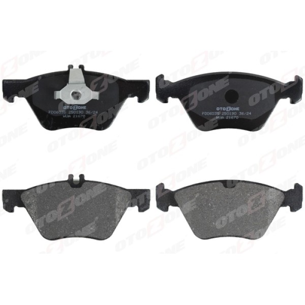 OTOZONE FDO6035 FREN BALATASI ON MERCEDES W210 W211 S211 C208 A208 