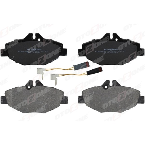 OTOZONE FDO6036 FREN BALATASI ON MERCEDES E-CLASS W211 S211 