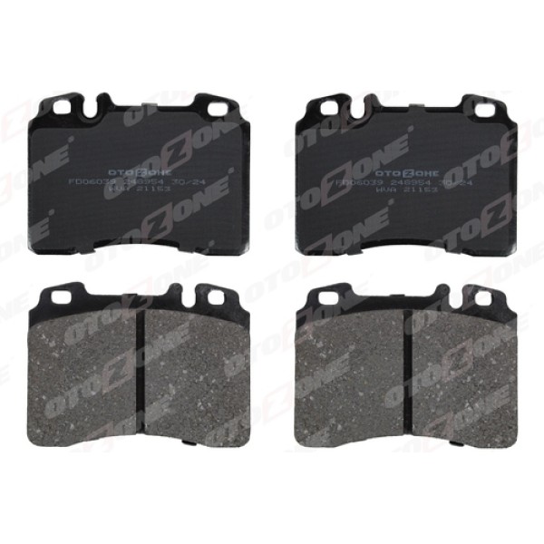 OTOZONE FDO6039 FREN BALATASI ON MERCEDES W201 W124 W202 W210 R129 