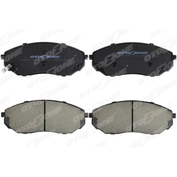 OTOZONE FDO8024R ON FREN BALATA KIA SORENTO 2.5L D4CB CRDI 02 