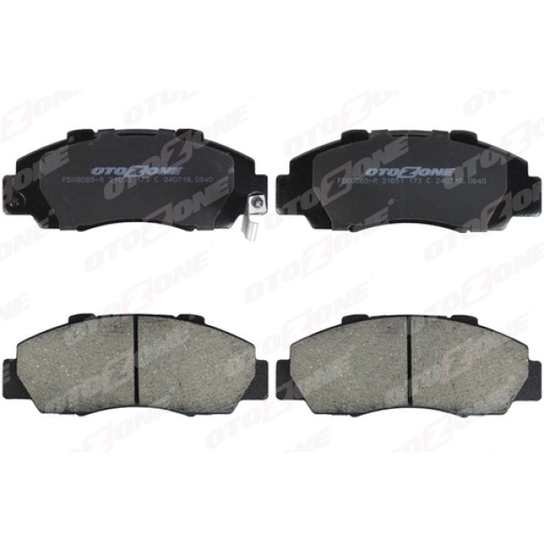 OTOZONE FDO9065R ON FREN BALATA HONDA ACCORD EURO 2.0L F20Z1 F20B5 CE8 CH3 A/T 96-02 / CR-V 2.0L B20B3 B20Z1 RD1 96- 01 / HR-V 1.6L D16W1 GH 99-07 