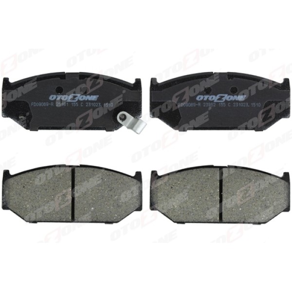 OTOZONE FDO9069R ON FREN BALATA SUZUKI SWIFT 1.3L 1.5L M13A M15A RS413 RS415 MACAR 4X2 4X4 05 