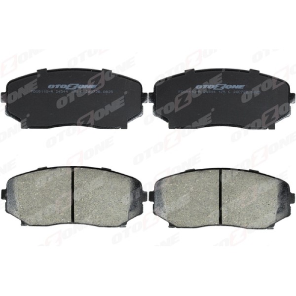 OTOZONE FDO9110R ON FREN BALATA MITSUBISHI ECLIPSE CROSS 17- / L200 2.2L 4N14 DI-D KL6T 2019- / OUTLANDER 2.4L 4B12 HYBIRD GG3W 2018- / MAZDA CX-9 3.7L CA TB 07 