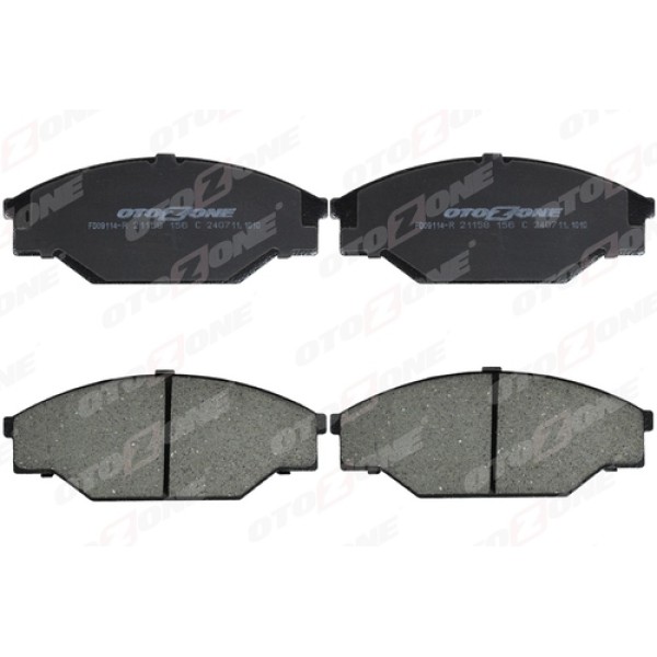 OTOZONE FDO9114R ON FREN BALATA TOYOTA HILUX 2.4L 2L-T LN85 LN145 4X2 90-04 / HIACE 2.4L 2L LH112 LH114 89 