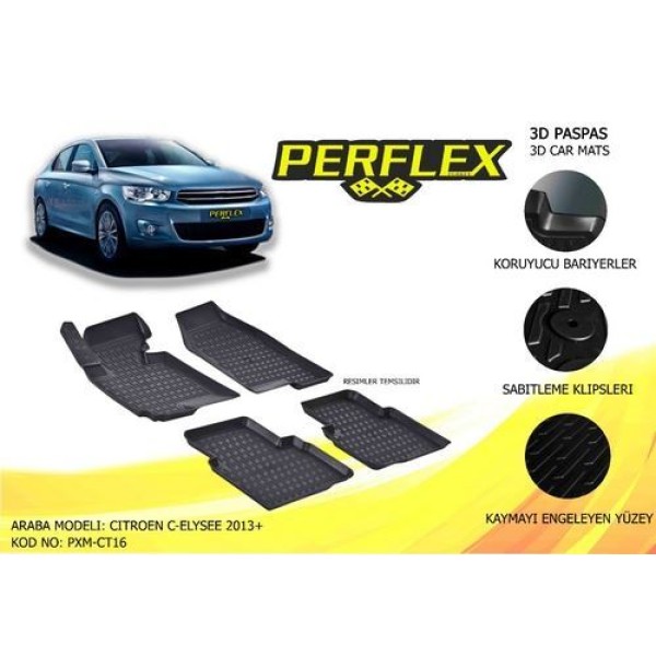 PERFLEX CT16 PASPAS 3D HAVUZLU X-MAT C-ELYSEE 13> 